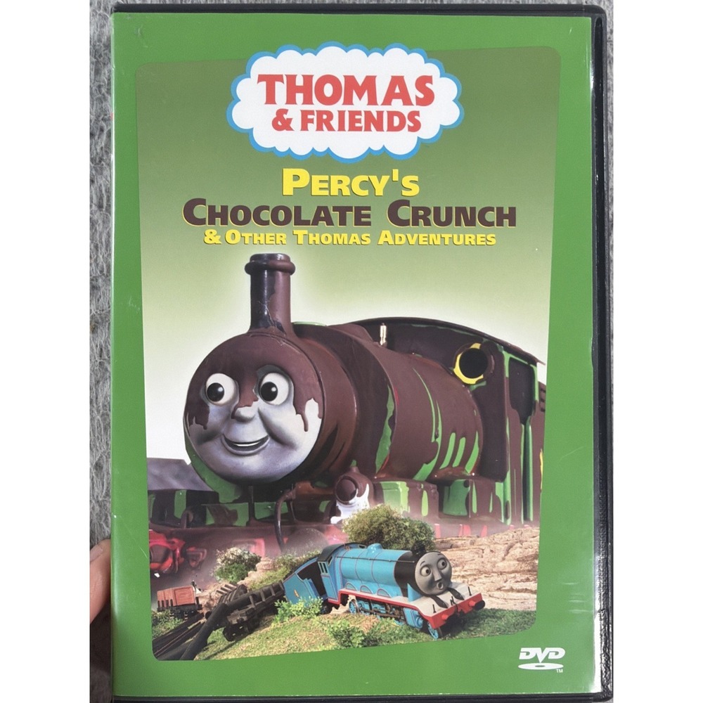 Thomas And Friends Percy's Chocolate Crunch DVD Tested W/Insert RARE OOP
